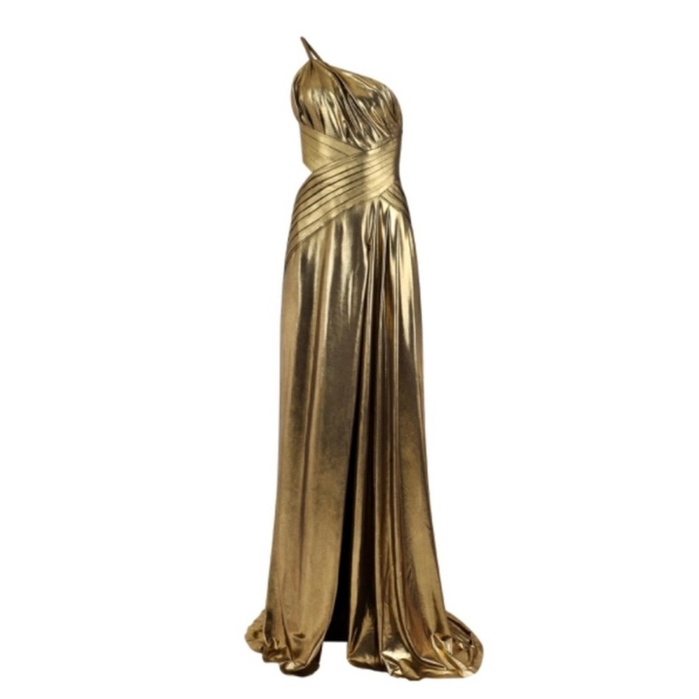 Goddess Dress - Metallic Gold